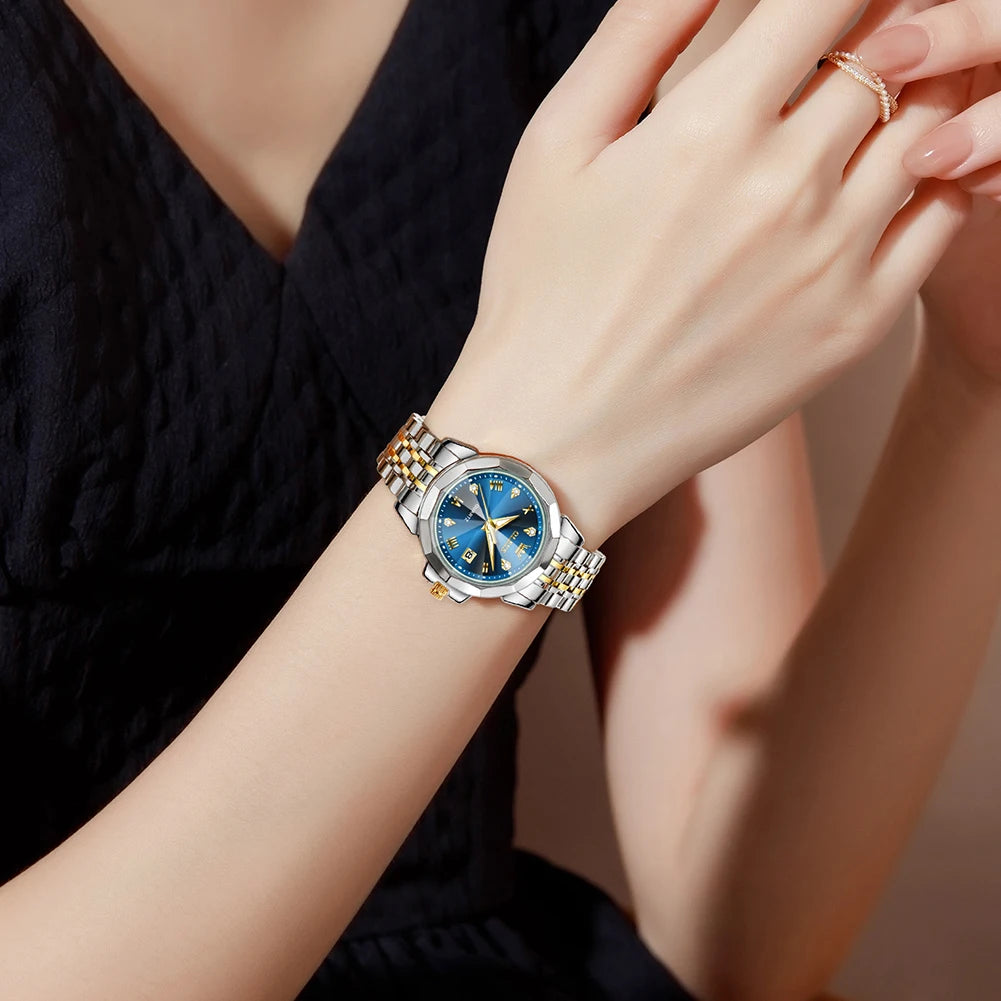 OLEVS 9931X Womens Perfume Watch - Olevs - Embellish Gold Jewelry & Diamond
