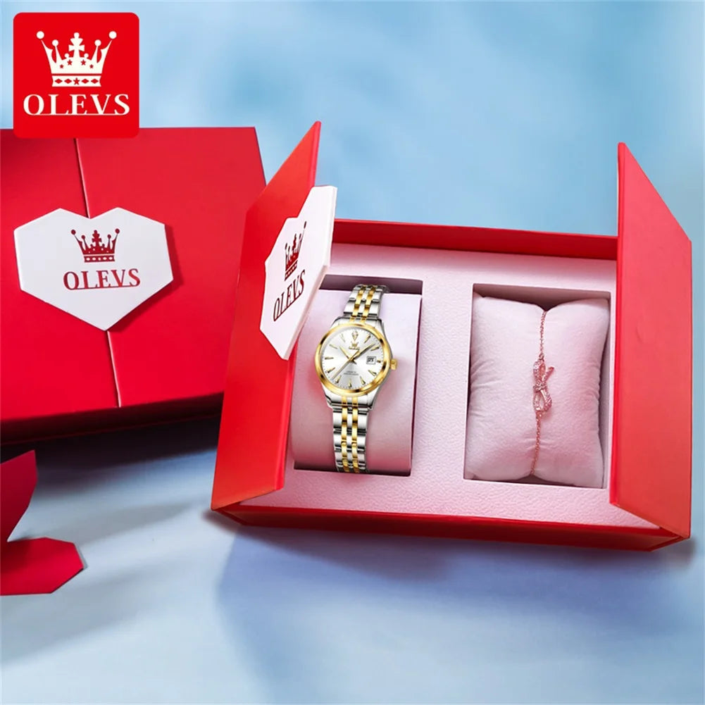 OLEVS 5598 Woman Watch - Olevs - Embellish Gold Jewelry & Diamond