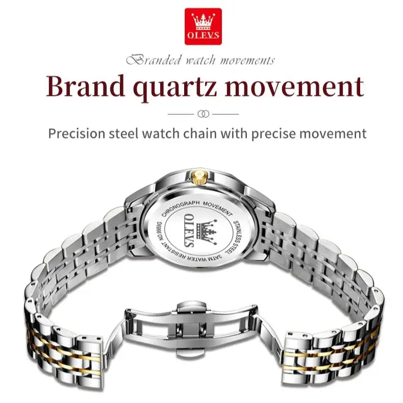 OLEVS 9989 Women Watch - Olevs - Embellish Gold Jewelry & Diamond