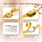 OLEVS 9931X Womens Perfume Watch
