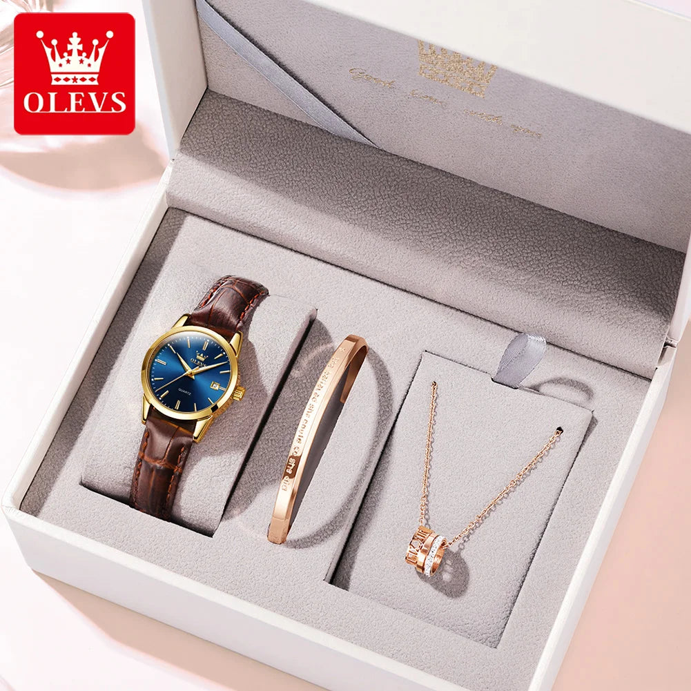 OLEVS Watch 6898 Women Watches - Olevs - Embellish Gold Jewelry & Diamond