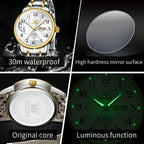 OLEVS Casual fashion men's watches