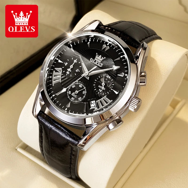 OLEVS casual fashion men's watches - Olevs - Embellish Gold Jewelry & Diamond