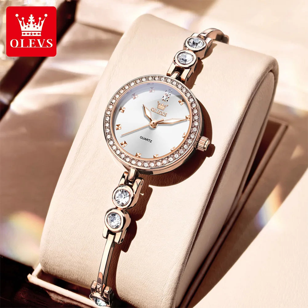 OLEVS Brand fashion luxury women's - Olevs - Embellish Gold Jewelry & Diamond