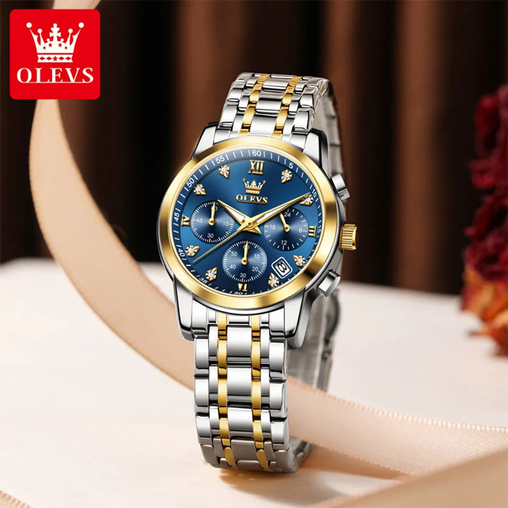 OLEVS Women Watch - Olevs - Embellish Gold Jewelry & Diamond