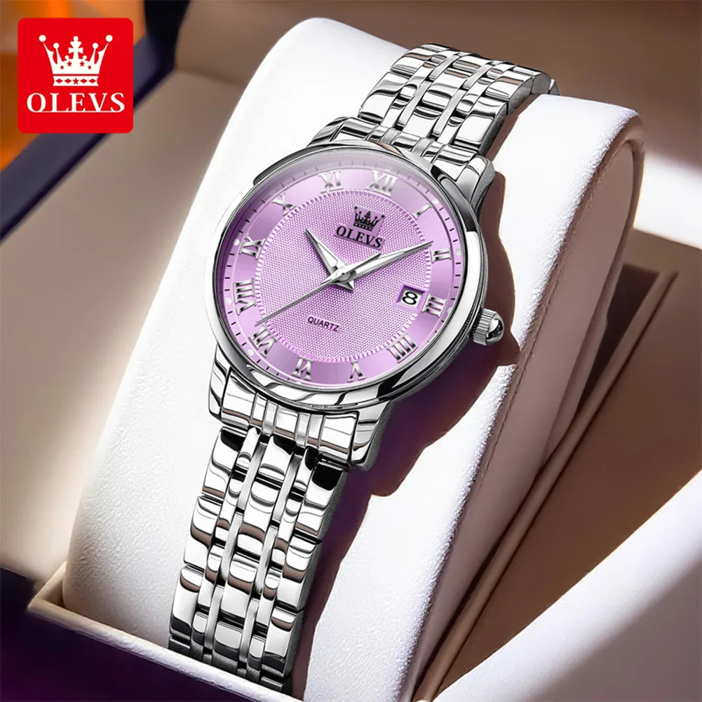 OLEVS 5611 Original Quartz Watch for Ladies - Olevs - Embellish Gold Jewelry & Diamond