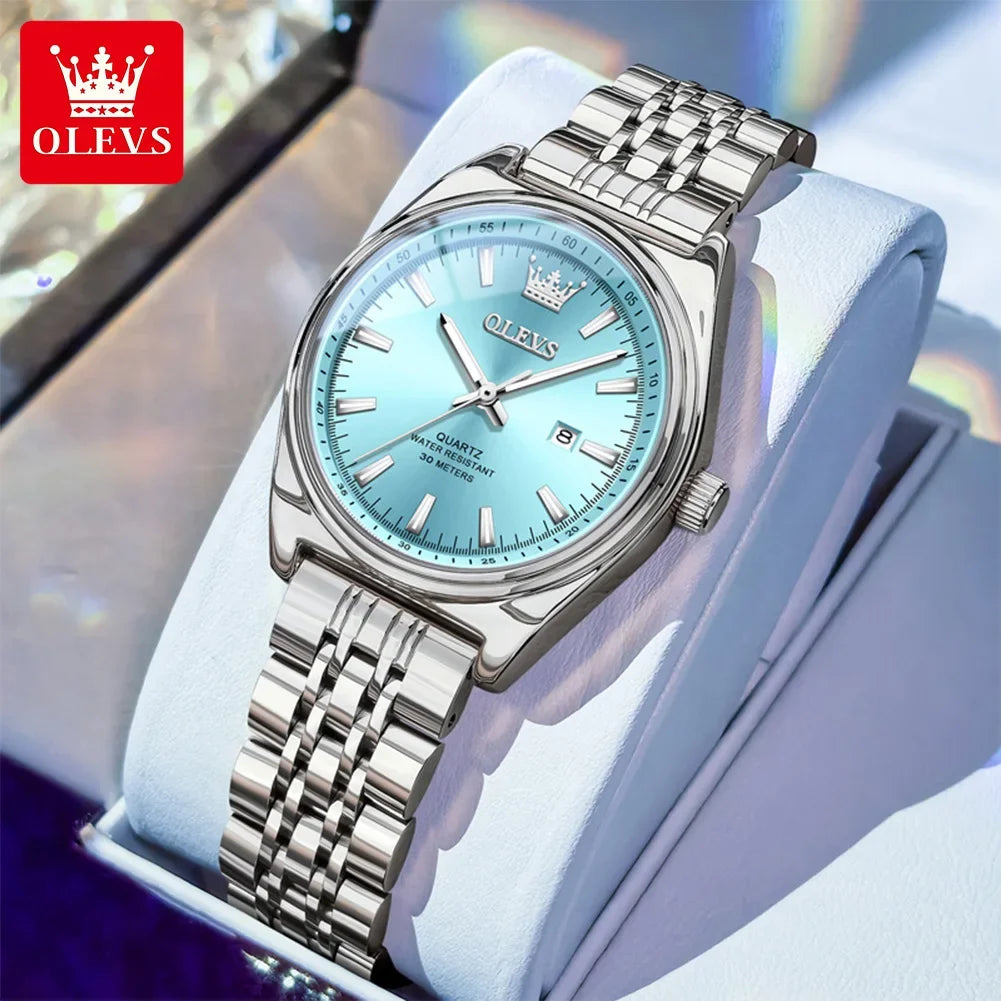 OLEVS New 3703 Watches Woman - Festive Collection - Embellish Gold Jewelry & Diamond