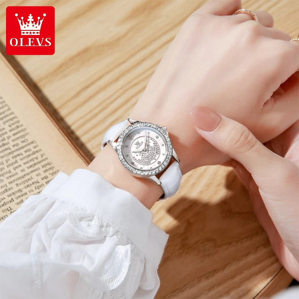 OLEVS 3715 Quartz Watch for Woman - Olevs - Embellish Gold Jewelry & Diamond