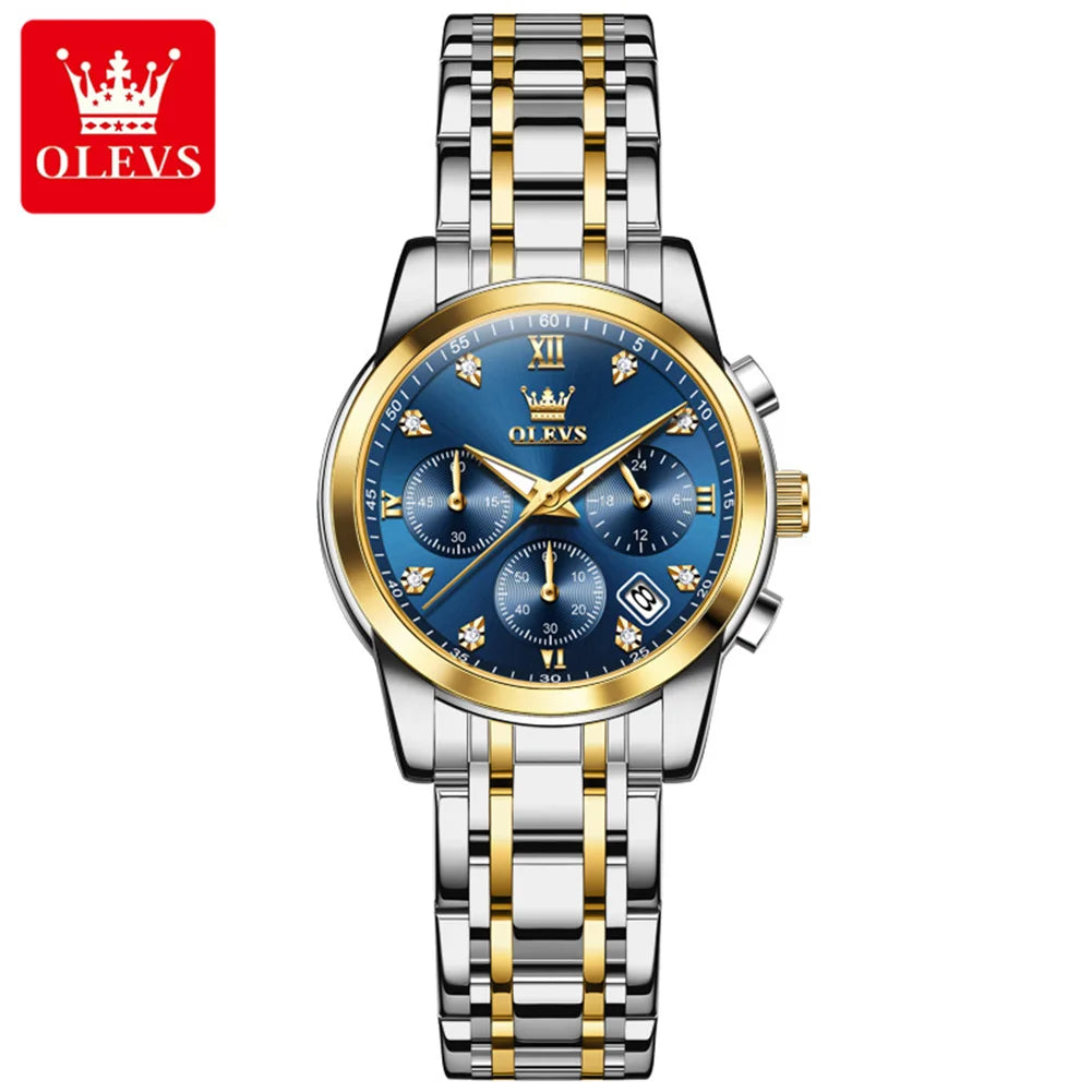 OLEVS Women Watch - Olevs - Embellish Gold Jewelry & Diamond