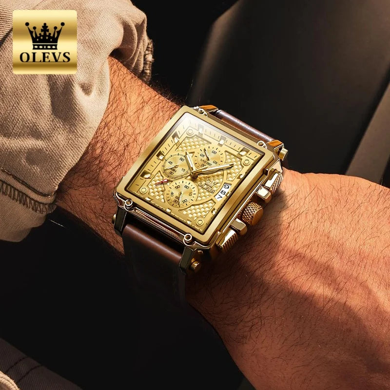 OLEVS brand mens watches - Olevs - Embellish Gold Jewelry & Diamond