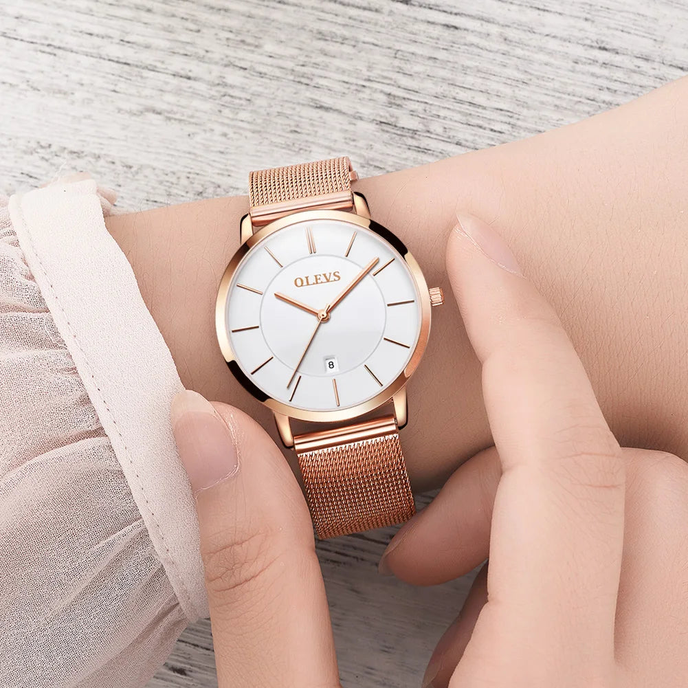 OLEVS Watches For Women - Olevs - Embellish Gold Jewelry & Diamond