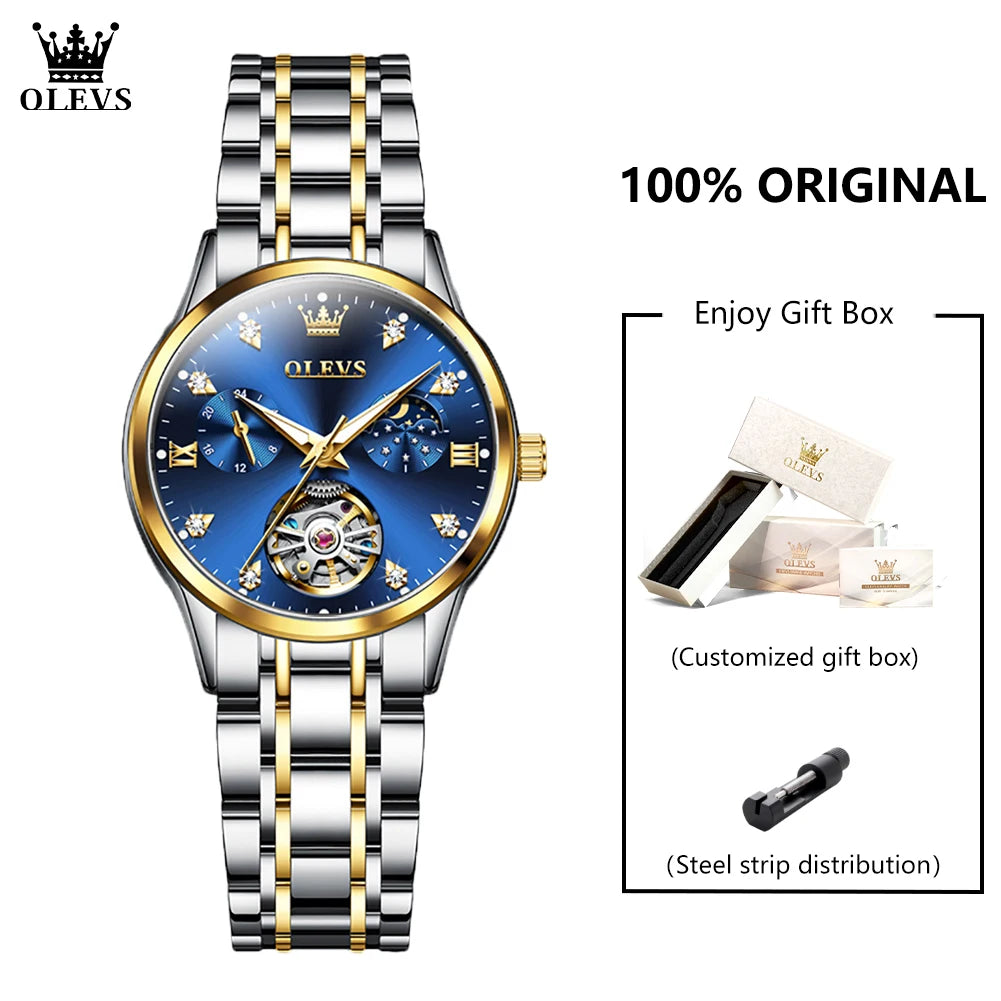 OLEVS 6608 Womens Watch - Olevs - Embellish Gold Jewelry & Diamond