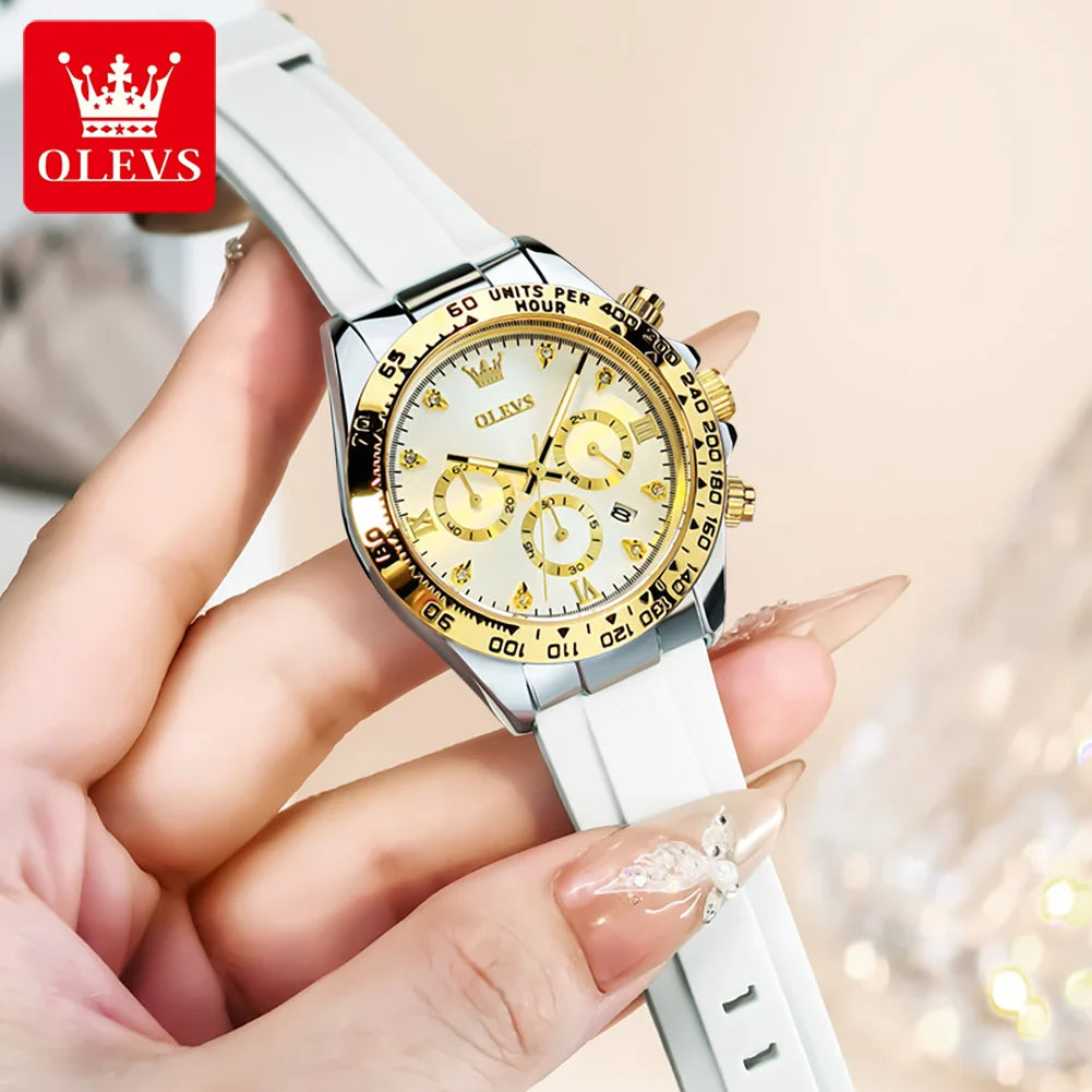 OLEVS 5618 New Women Watch - Olevs - Embellish Gold Jewelry & Diamond
