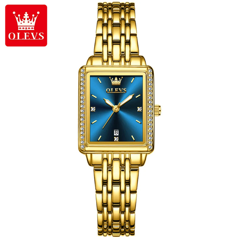 OLEVS 9995 Elegant Quartz Ladies Womens - Olevs - Embellish Gold Jewelry & Diamond