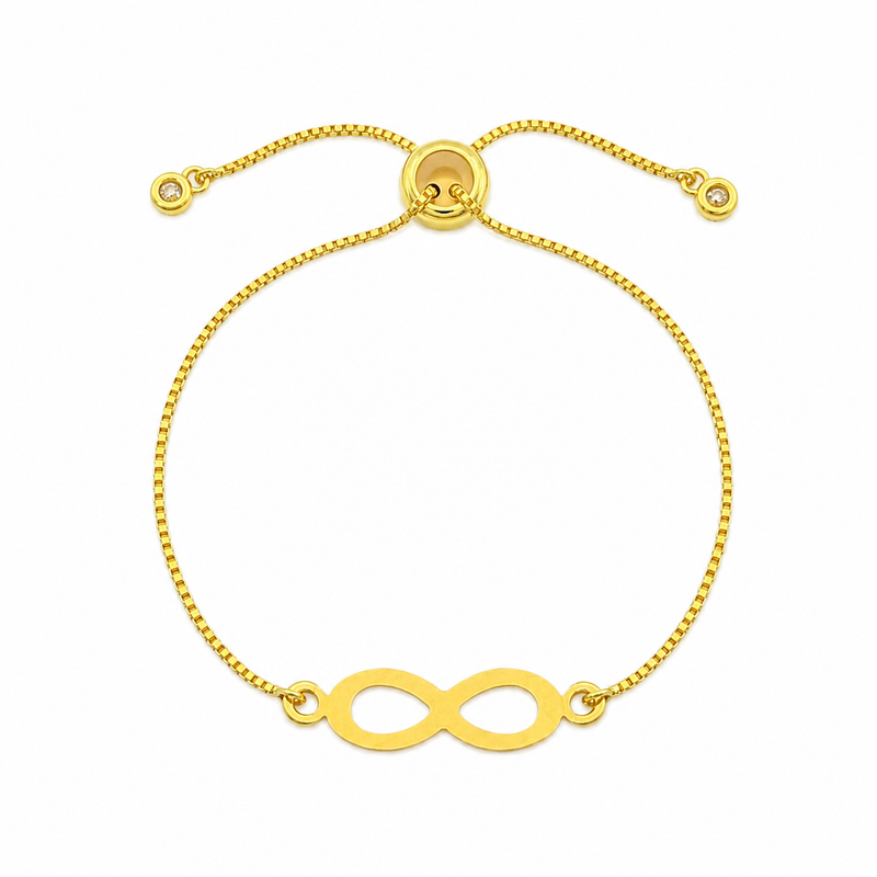 18K Real Gold Pendant With Thread Adjustable Chains Gold Plated - Gold Jewellery - Embellish Gold