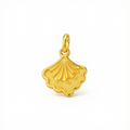 18k Gold Peacock Pendant