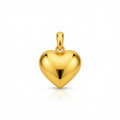 18k Gold Love Heart Pendant