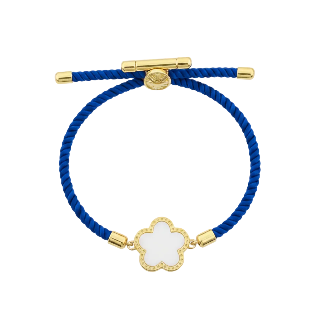 White Star Rope Bracelet