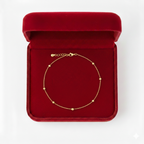 18K Gold Six Balls Bracelet