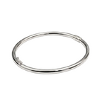 white Gold bracelet on a white background