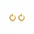 18K Real Gold  Nail Earrings