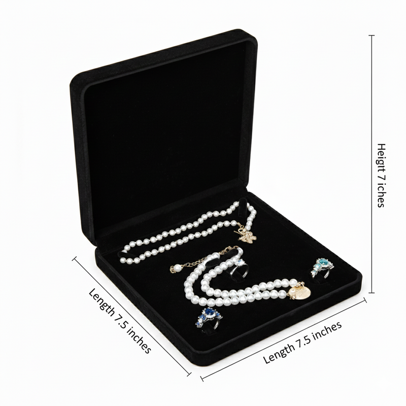 Jewelry Box Classic - Packaging Addons - Embellish Gold Jewelry & Diamond