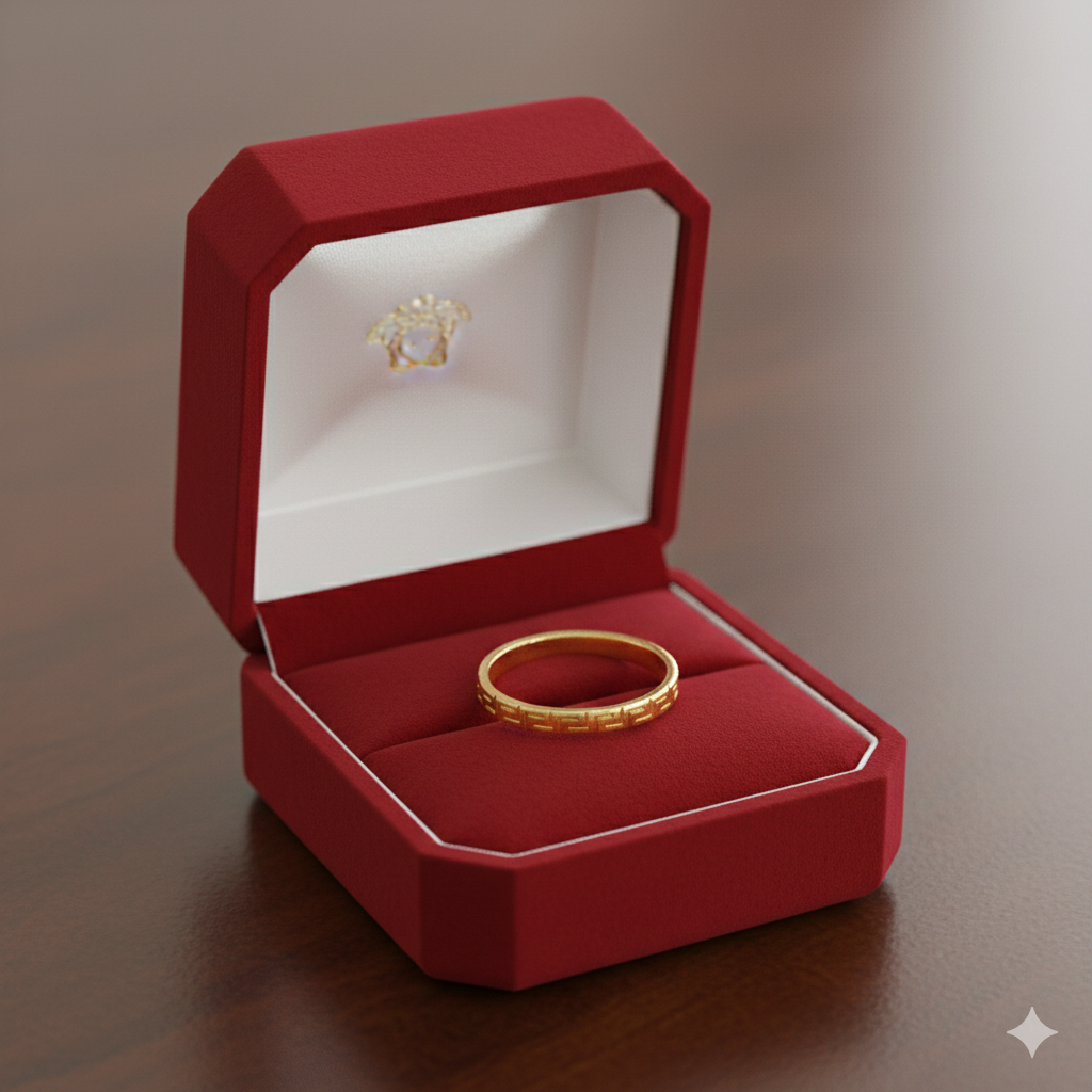 18k Gold Fen Ring