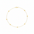 18K Gold Six Balls Bracelet