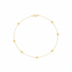 18K Gold Six Balls Bracelet