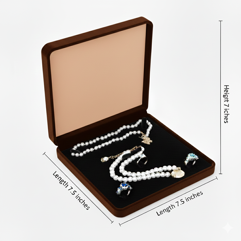 Jewelry Box Classic - Packaging Addons - Embellish Gold Jewelry & Diamond