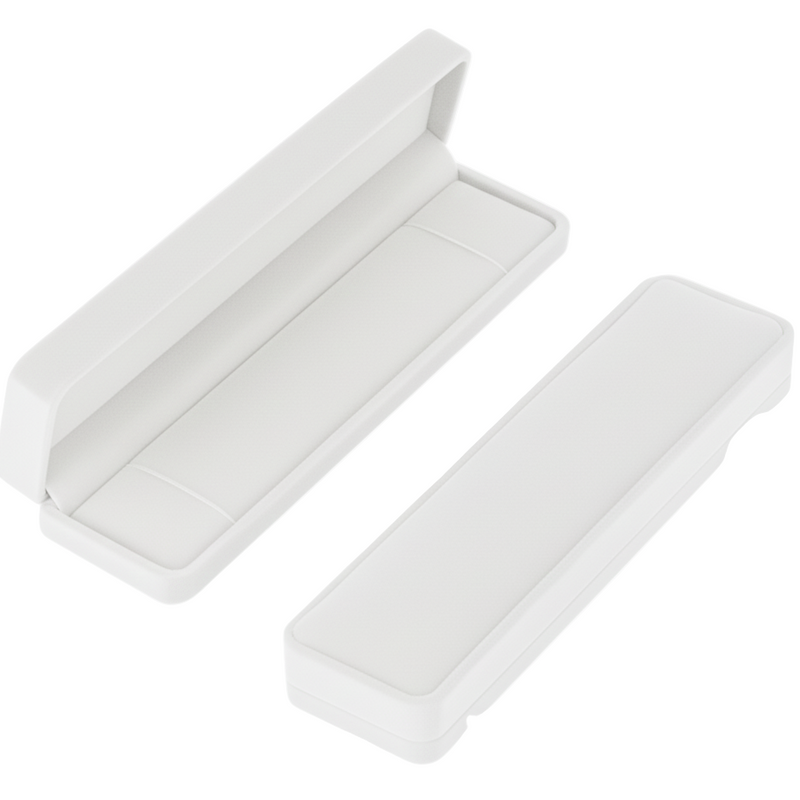 Jewelry Box Long White - Packaging Addons - Embellish Gold Jewelry & Diamond