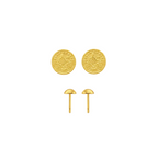 18K Real Gold Life of Tree Earrings
