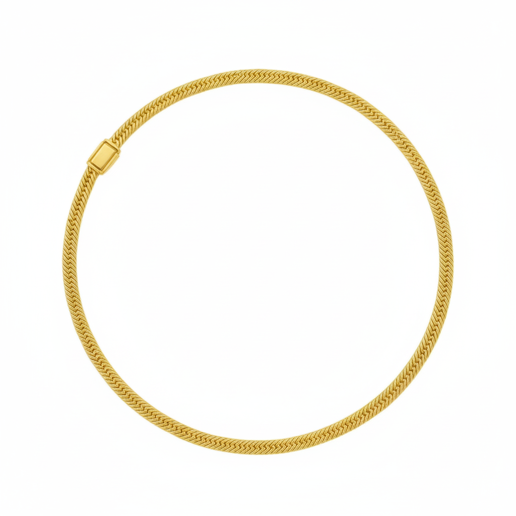 18k Gold Vintage Bracelet - ad collection - Embellish Gold