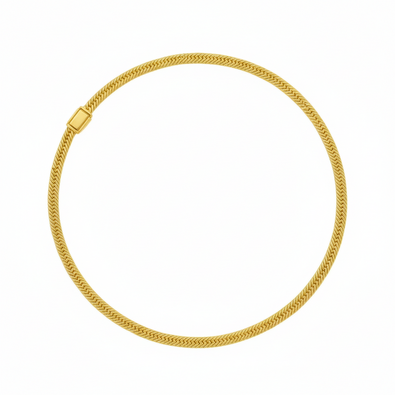 18k Gold Vintage Bracelet - ad collection - Embellish Gold