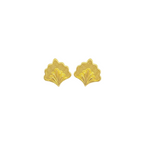 18K Real Gold  Peacock Earrings