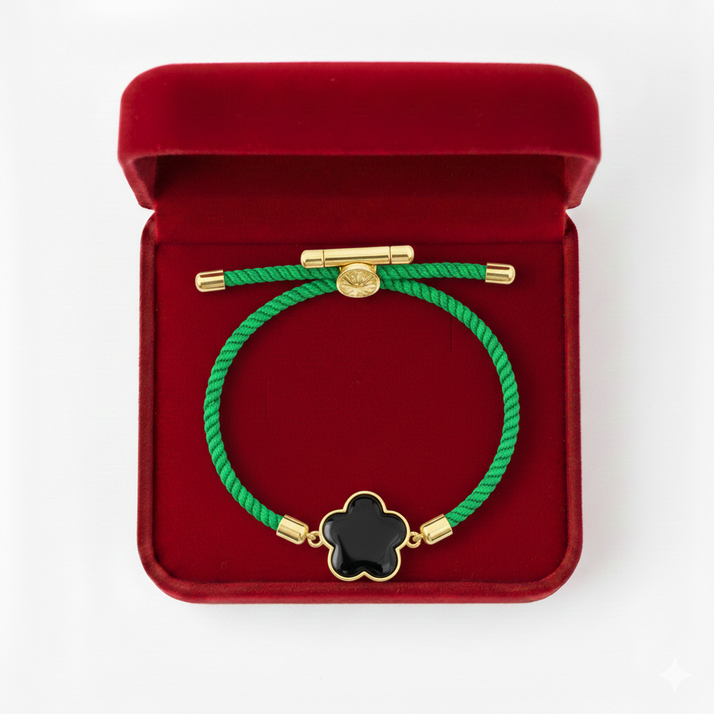 Black Star Rope Bracelet