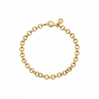 18k Gold Rolo Bracelet