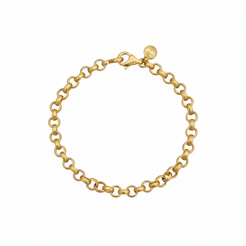 18k Gold Rolo Bracelet - مجموعة متميزة - Embellish Gold Jewelry & Diamond