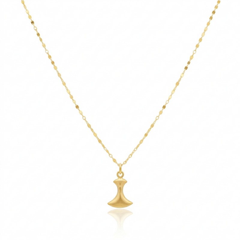 18K Real Gold Tif Necklace - Festive Collection - Embellish Gold