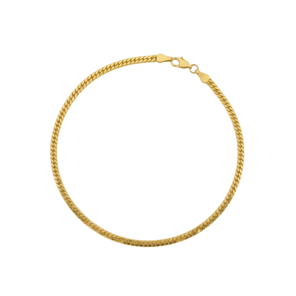 18k Gold Cobra Bracelet