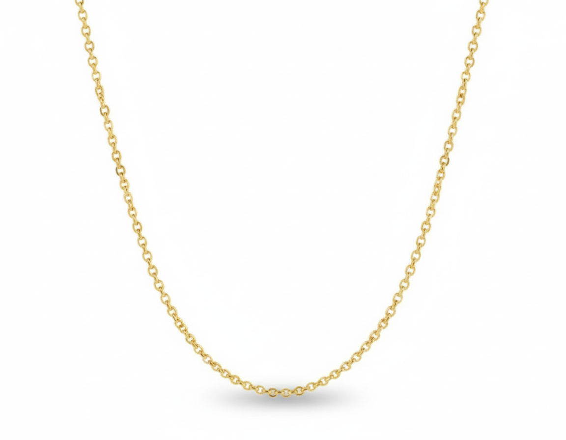 18k Gold Link Chain