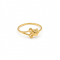 18k Gold Wavy Inspired Ring