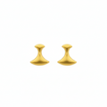 18K Real Gold Tif Earrings