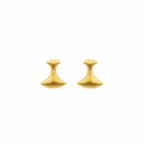 18K Real Gold Tif Earrings