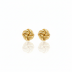 18k Gold Cinnamon Earrings