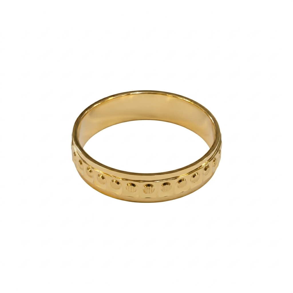 18k Gold Dia Cut RIng - 18k Gold Ring - Embellish Gold Jewelry & Diamond