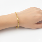 18k Gold Cuban Bracelet