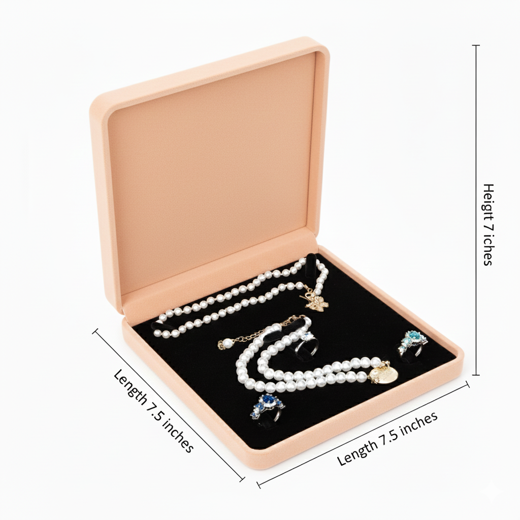 Jewelry Box Classic - إضافات التعبئة والتغليف - Embellish Gold Jewelry & Diamond
