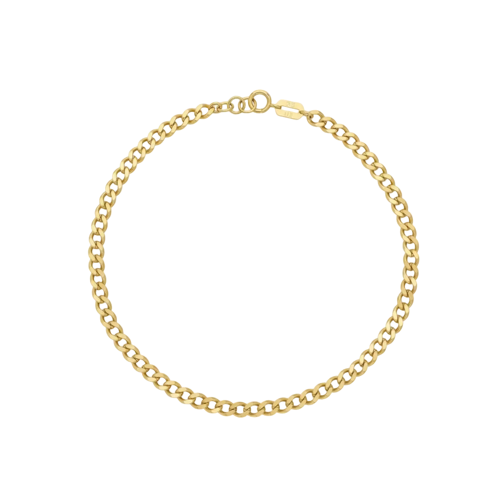 18k Gold Cuban Bracelet