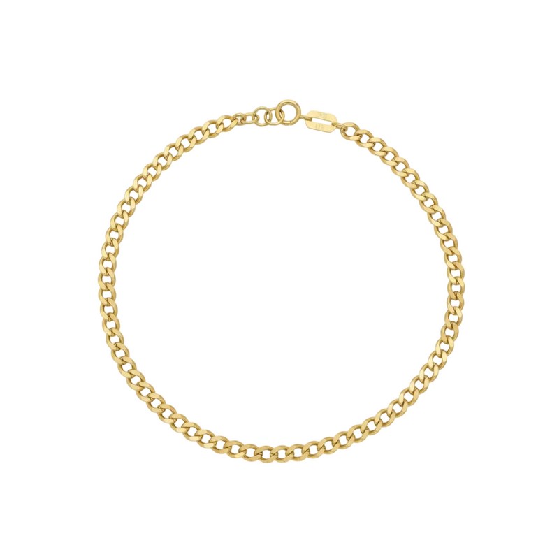 18k Gold Cuban Bracelet - ad collection - Embellish Gold Jewelry & Diamond